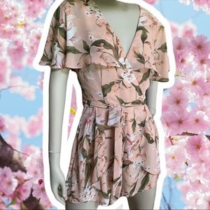 COPY - NLW floral romper